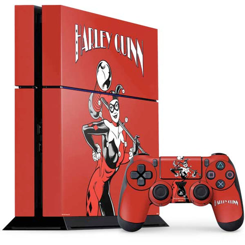 DC Comics Harley Quinn Classic Art Pose PlayStation PS4 Skins